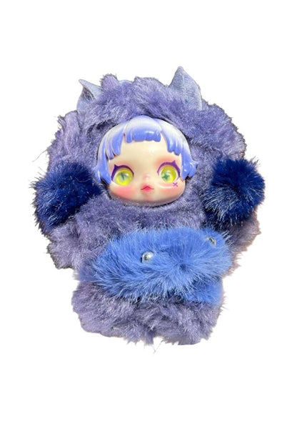 Toysduo-Pop Mart Skullpanda You Fond Me Plush Doll Çanta Charmı Sürpriz Paket