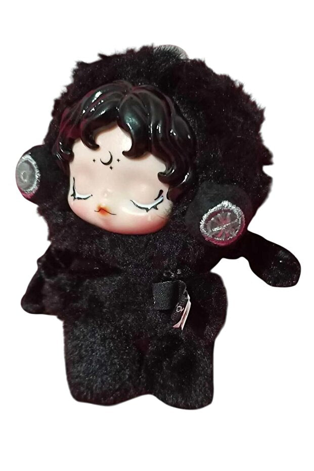 Toysduo-Pop Mart Skullpanda You Fond Me Plush Doll Çanta Charmı Sürpriz Paket