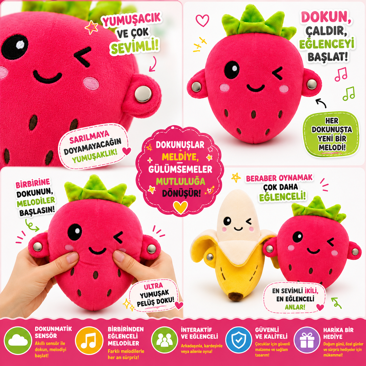ToysDuo TouchMelody™ Dokunduğunuz Anda Melodi Başlasın